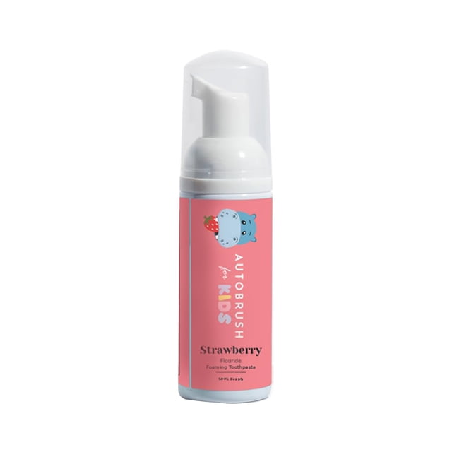 Pasta de dientes autobrush Autobrush Fluoride Foaming Kids Strawberry