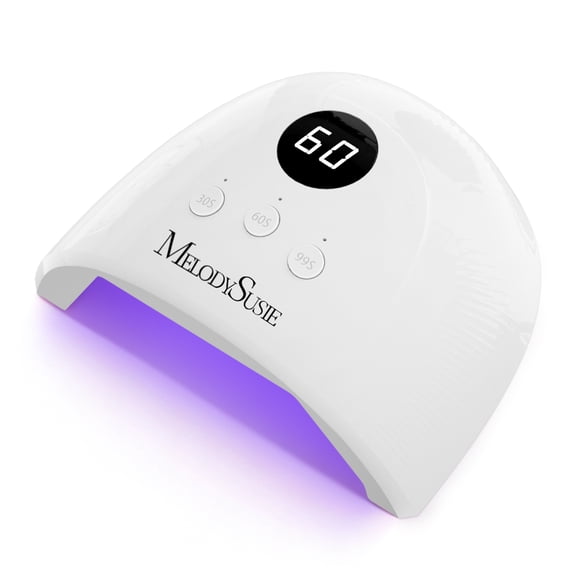 MelodySusie UV Nail Lamp, PLUS30F UV Light for Gel Nails True 36W Professional LED Nail Dryer with 3 Timer, Smart Sensor, LCD Display,White