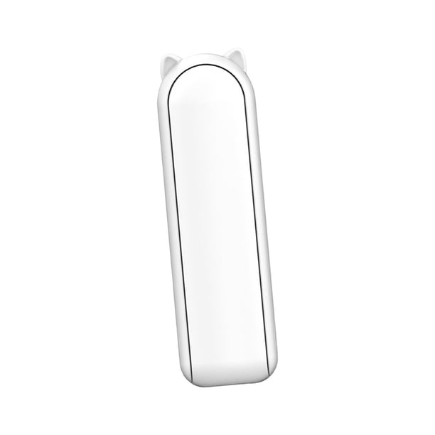 Ventilador pequeño Banco de carga Mini ventilador de mano Essentials Ventilador personal silencioso ajustable Ventilador plegable de viaje para viajes blanco Macarena ventilador de mano