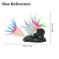 thumbnail image 3 of Accesorios Artificiales de Coral Fluorescente para Acuario de Bargains Únicos con Efecto Brillante Vibrante para Decoraciones de Tanque de Peces Púrpura Azul, 3 of 7