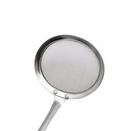 

Round Network Stainless Steel Colander Spoon Filter Oil Filter Grid
