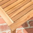 thumbnail image 4 of Cielo Terrace 6-Piece Outdoor Wood Conversation Set with Cushions, Green, 4 of 6