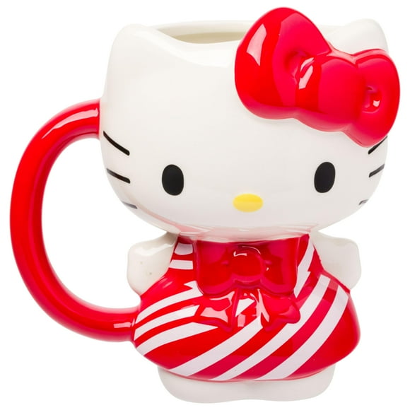 Taza de cerámica Silver Buffalo Sanrio Hello Kitty 600 ml Christmas