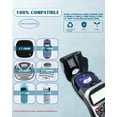 thumbnail image 4 of compatible Label Tape Replacement for DYMO Label Maker Refills colored LetraTag Plastic Tape 91331 91332 91333 91334 91335 12mm x 4m for Dymo LetraTag Plus LT-100H LT-100T QX50 Label Maker,5, 4 of 4
