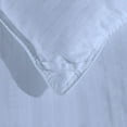 thumbnail image 6 of 1 Piece Striped Diamond Pattern Comforter Super Soft 800 Thread Counts, All Season, 100% Egyptian Cotton, Full/Queen Size Light Blue Color, 6 of 7