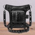 thumbnail image 1 of Riñonera Steampunk, riñonera para pierna y muslo, riñonera de cuero PU para mujer, riñonera, riñonera para mochilero, trabajo, Camping, Fernando Riñonera Steampunk, 1 of 8