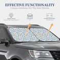 thumbnail image 5 of Yiaed Cartoon Animals Print Car Front Windshield Sun Shade,Foldable Anti-UV Car Sunshade for Front Window for Most Vehicles-Small, 5 of 5