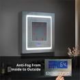 thumbnail image 6 of Lexora Home Bracciano 24" x 32" LED Medicine Cabinet with Defogger, 6 of 6
