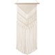 thumbnail image 1 of Taufey Macrame-decoración para el hogar, decoración para el hogar, estilo bohemio y chic, decoración geométrico para el apartamento, decoración para el dormitorio, 16 & quot; W X 33 & quot; L Feliz Sencillez, 1 of 3