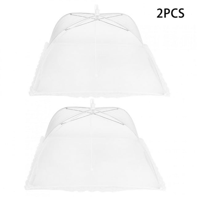 Foldable Household Food Umbrella Washable Mesh Food Cover Anti Fly Net Tent Kitchen Gadgets