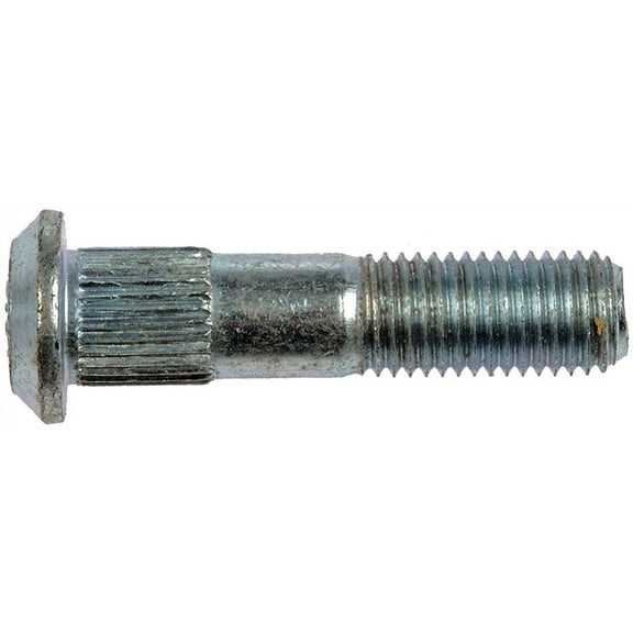 Esparrago de rueda dentado M12-1.50 - estrias de 13,08 mm, longitud 52 mm