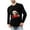Black(mens Christmas shirts), variant on GuangCheng Christmas Shirts for Men Crew Neck,Long Sleeve Tops,Printed,Pullover,Baggy,Bottom,Tees,Comfy Loose Piece,Red,Size XL