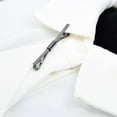 thumbnail image 3 of Pinzas de Metal para Cuello de Camisa Strade Fareast Limited Color Negro Paquete de 6, 3 of 8