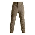 thumbnail image 2 of Hvyesh Men's Ripstop Pants Lightweight Hiking Cargo Pants Water Resistant Multi Pocket Casual Outdoor Work Pants, 2 of 6