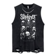 thumbnail image 3 of Camisetas lavadas para hombre, camiseta sin mangas con banda de música Mental pesada, camiseta de hip hop Rock 100% de algodón, ropa de calle informal sin mangas, chaleco Unisex, 3 of 4