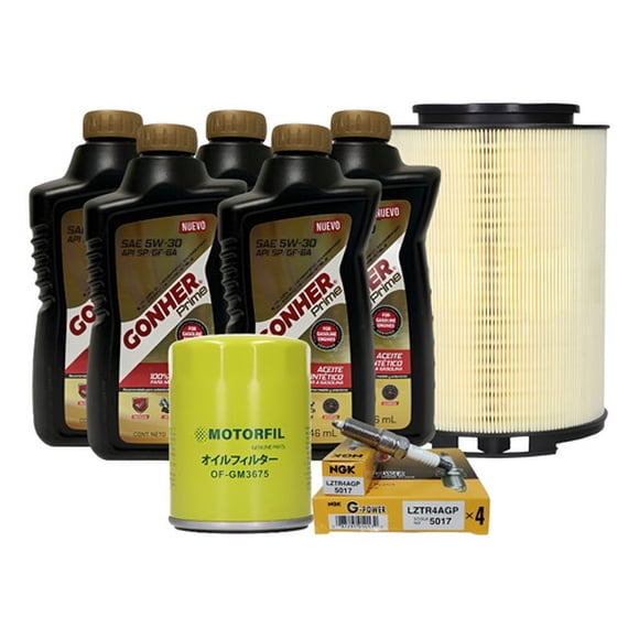 Kit Afinacin Hummer H3 2007 3.7 5l Bplatino Gonher 5w30