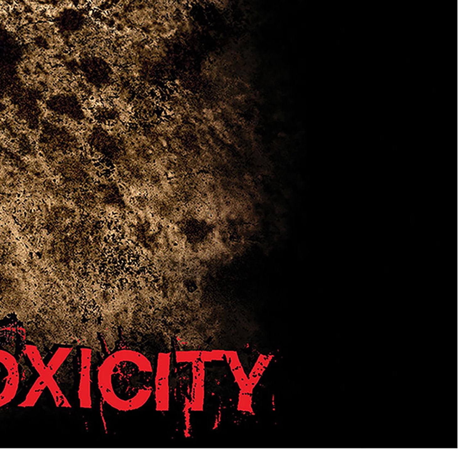 Pyramid : System of a Down: Toxicity - 24x36 Poster, Album Cover Print - Classic Rock Band Artwork, Licensed Music Wall Decor, Fan Collectible