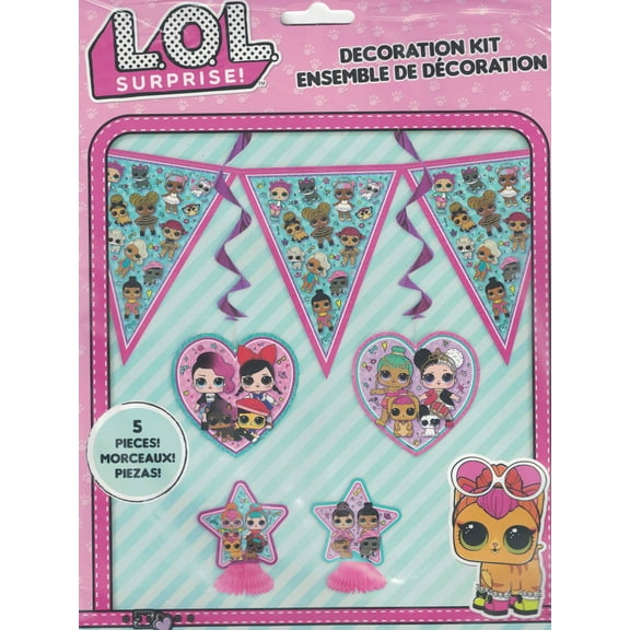 LOL Surprise! 'Friends' Room Decorating Kit (5pcs)