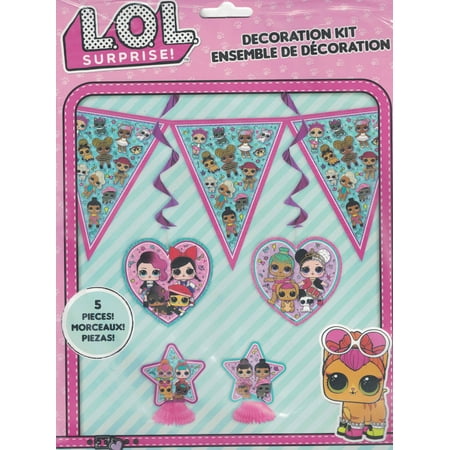 LOL Surprise! 'Friends' Room Decorating Kit (5pcs)