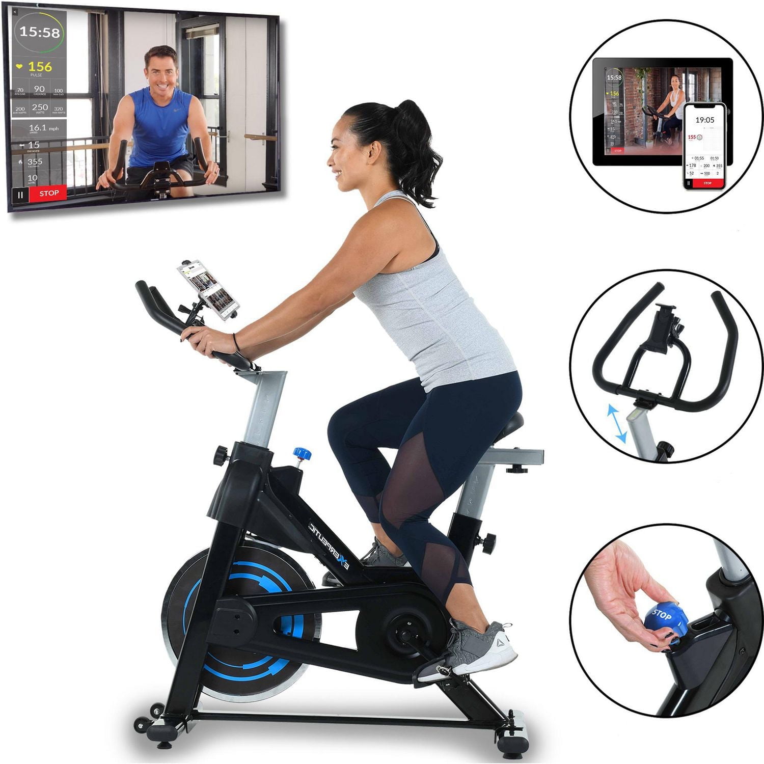 Folding Exercise Exerpeutic Folding Magnetic Exerpeutic 400xl