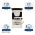 thumbnail image 4 of Cafetera Taurus Filtro Permanente 12 Tazas Blanco, 4 of 4