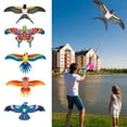 thumbnail image 3 of Children Kite Toy Cartoon Butterfly Swallows Eagle Kite With Handle Kids Flying Rope Outdoor Kite With Toys 50mtft, 3 of 7
