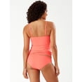 thumbnail image 2 of DSF Over The-Shoulder Tankini, Paradise Coral, Small, 2 of 2