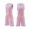 Pink, variant on Kids Boys Girls Summer Sets Star Print Tank Top and Shorts Training Uniform Sets