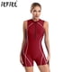 thumbnail image 2 of Traje de baño atlético para surf UPF 50+ para mujer, traje de baño sin mangas de una pieza con cremallera inferior, traje de baño, 2 of 5