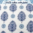thumbnail image 3 of Cozy Line Home Fashions Hittle 3 Piece Cotton Reversible Quilt Bedding Set - Queen, 3 of 4