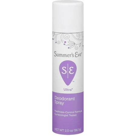 Summer's Eve Feminine Deodorant Spray Ultra Extra Strength 2 oz (Pack of
