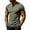 tshirts 132#Army Green, variant on T Shirts for Man Mesh Button Down Stylish Solid Color Short Sleeved Breathable Stretch T Shirt Athletic Workout Shirts Casual Summer Tshirt,Grey,S