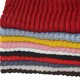 thumbnail image 2 of EeaseMX Mujer invierno cálido un círculo tejido mezcla de lana capucha bucle bufanda chal pañuelo grueso (rojo vino), 2 of 4