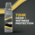 thumbnail image 3 of Dove Men+Care Long Lasting Antiperspirant Men's Deodorant Dry Spray, 3.8 oz, 3 of 13