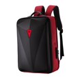 thumbnail image 4 of Mochila para ordenador portátil de 17,3 pulgadas para hombre, bolso para ordenador portátil con cerradura de combinación de 3 dígitos Rojo, 4 of 8