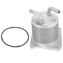Unique Bargains 1 Pc Engine Oil Cooler for Nissan Rogue 2008-2013 Transmission Oil Cooler Trans Cooler with 1 Pcs O-ring Seals No.216063TX0A Silver Tone