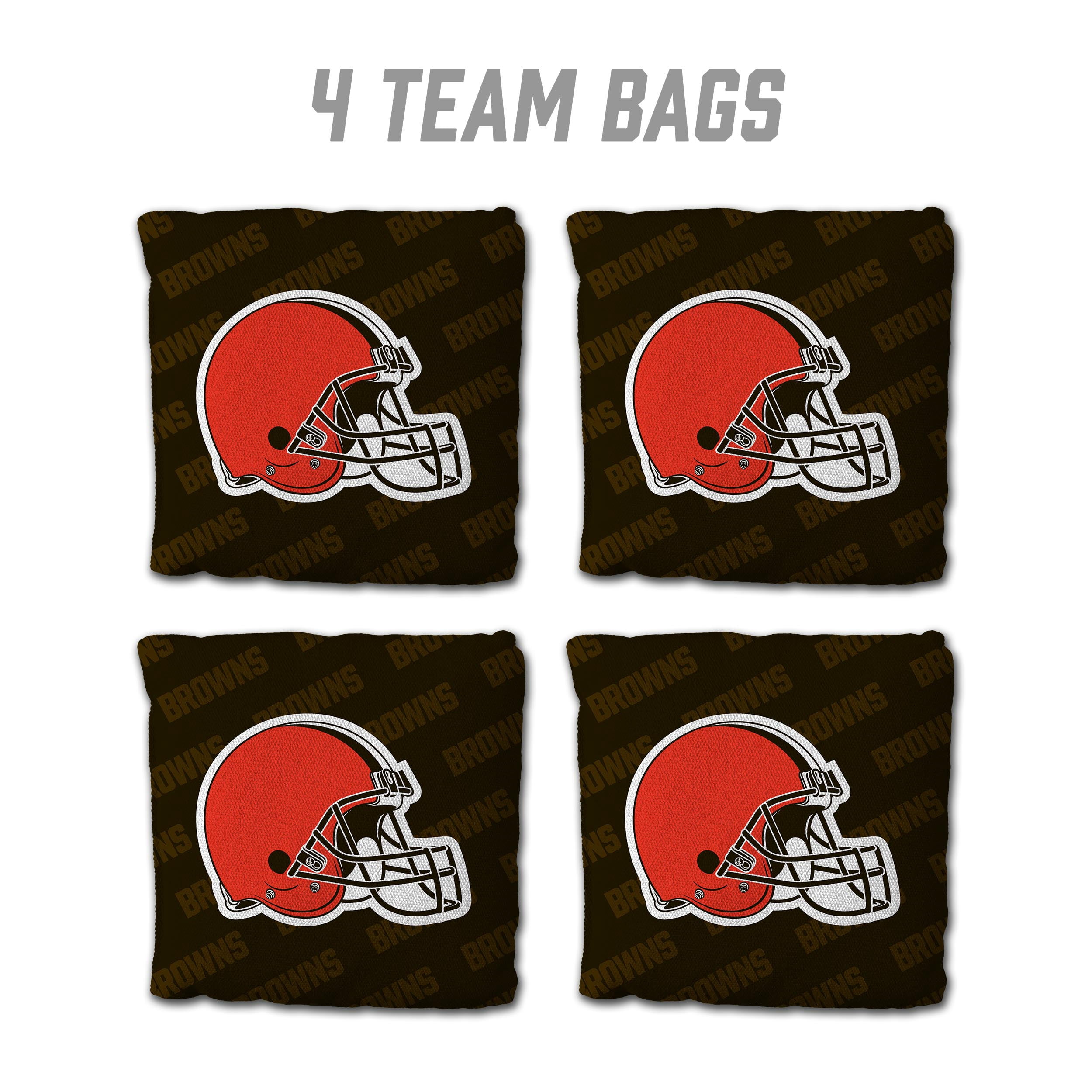 NFL Cleveland Browns Cornhole Bags - 4PK - Brown