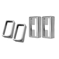 thumbnail image 1 of 4 Pcs Cubre Pastillas Para Guitarra Paquete De Latón Para Principiantes Producción Instrumentos Musicales shamjiam Cubierta de latón para pastilla Humbucker, 1 of 9
