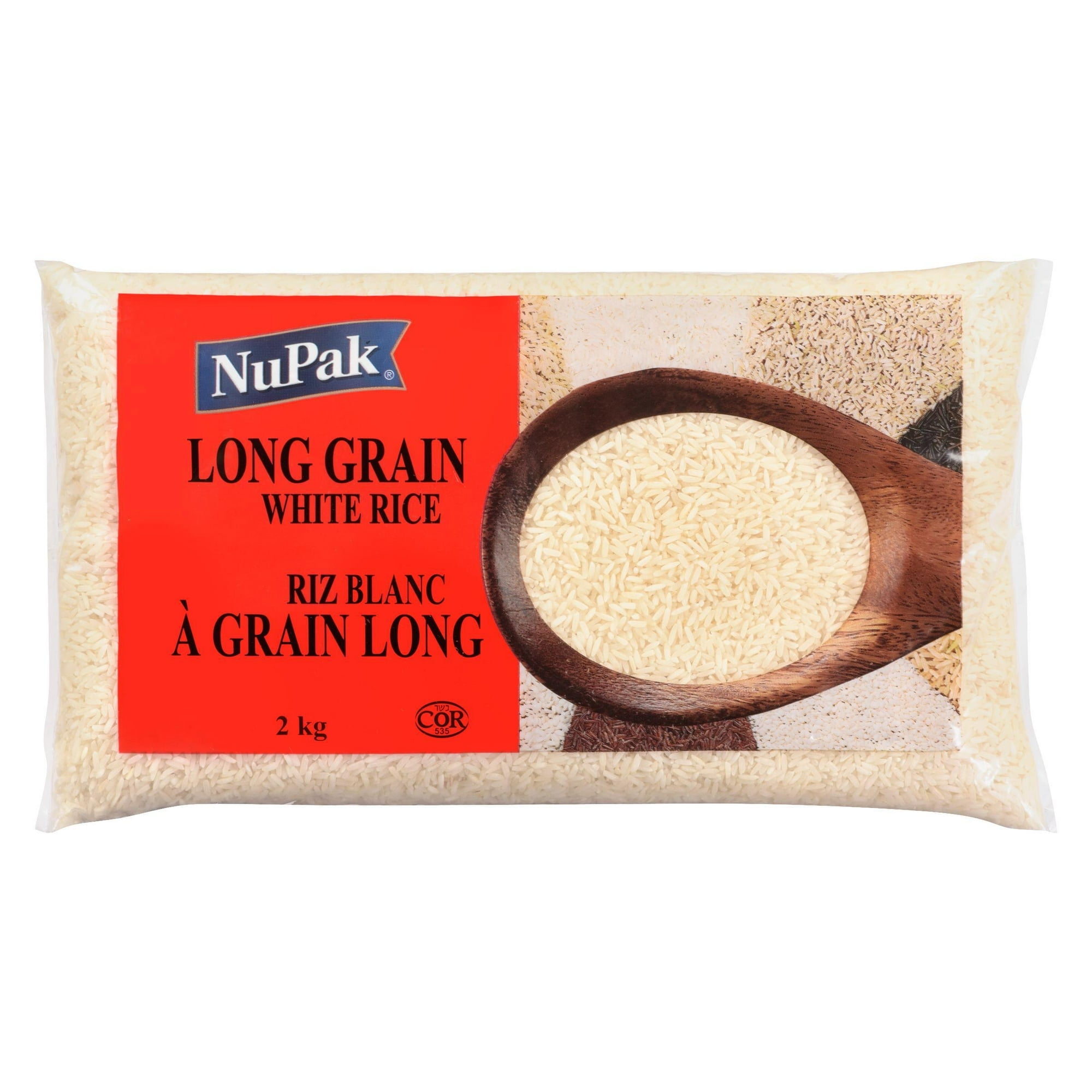 Nupak Long Grain White Rice, 2 kg