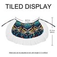 thumbnail image 5 of Owl Stylish Chiffon Beach Skirt with Polyester Straps for Women - for the Beach, 5 of 6