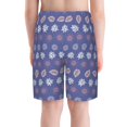 thumbnail image 6 of PAYOHTO Boho Rows Of Flowers And Leaves Boys Swim Trunks Quick Dry Beach Boardshorts for Teen Boys Bathing Suit Swimwear for Boys, 6 of 7
