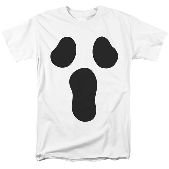 Popfunk Halloween Ghost Costume Unisex Adult T Shirt, White, 3X-Large