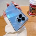 thumbnail image 4 of Lujosa funda transparente a prueba de golpes para iPhone, carcasa acrílica dura de parachoques transparente para modelos 15, 14, 13, 12 Mini, 11 Pro, X, XR, XS Max, 7, 8 Plus, 4 of 4