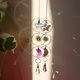 thumbnail image 4 of Sywqhk Metal Rainbow Collection Hanging Star Moon Crystal Prisms Home Decor (36) Sywqhk Para estrenar, 4 of 8