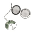 thumbnail image 2 of Colador de bolas de té Jadestone, filtración fina de acero inoxidable, recipiente decorativo para té para cocina, 2 of 8