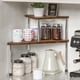 thumbnail image 2 of Organizador de baño Weenson Countertop, 2 niveles, bambú, marrón, 2 of 7
