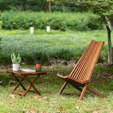 CoSoTower Wood Folding Table