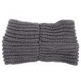 thumbnail image 3 of Niñas Headwrap Knitted Headband Hair Band Ski Hat Orejeras Invierno Cálido Sunnimix Cinta de cabeza caliente, 3 of 7