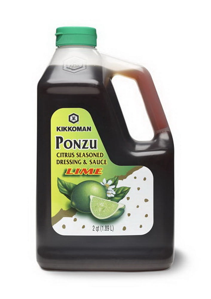 Kikkoman Ponzu Lime Sauce Bulk, 1.89 LT - Case of 6