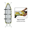 thumbnail image 4 of Renewold Sunflower Ironing Board Covers 15x54 Heat Reflective & Stain Resistant Tabletop Ironing Board Pad Board Print Ironing Pad Cover with Hook and Loop Fastener Straps, 4 of 6
